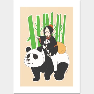 Ahead, Panda! Posters and Art
